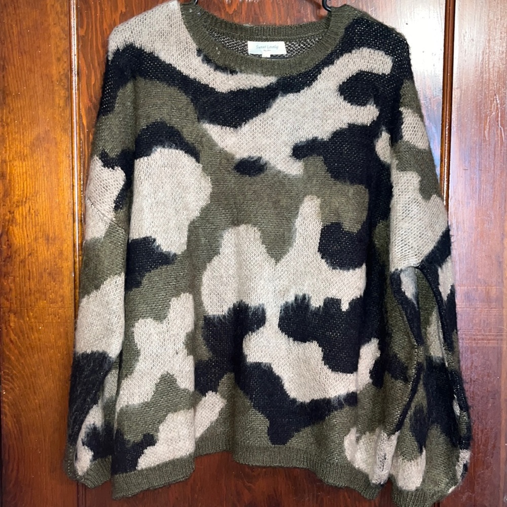 Camo Sweater